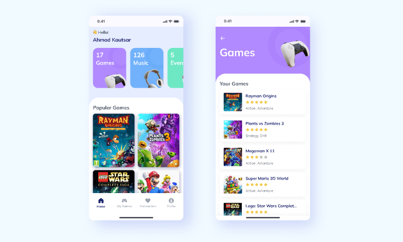 Explore 3D Figma Mobile App Game