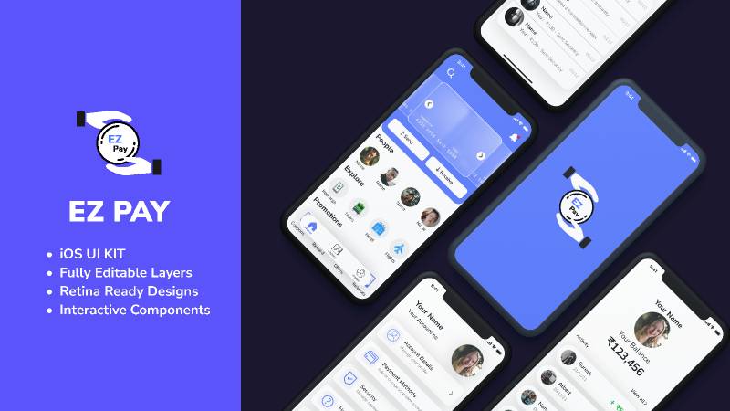 Ez-pay Ui Kit Figma Template