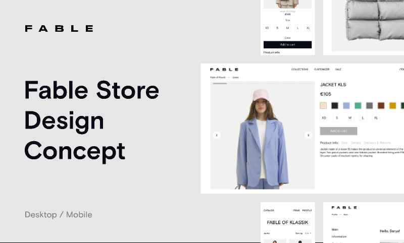 Fable Store Design Concept