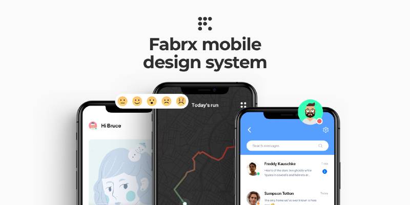 Fabrx Mobile Design System Figma Template