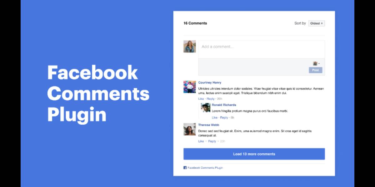 Facebook Comments Figma Ui Kit