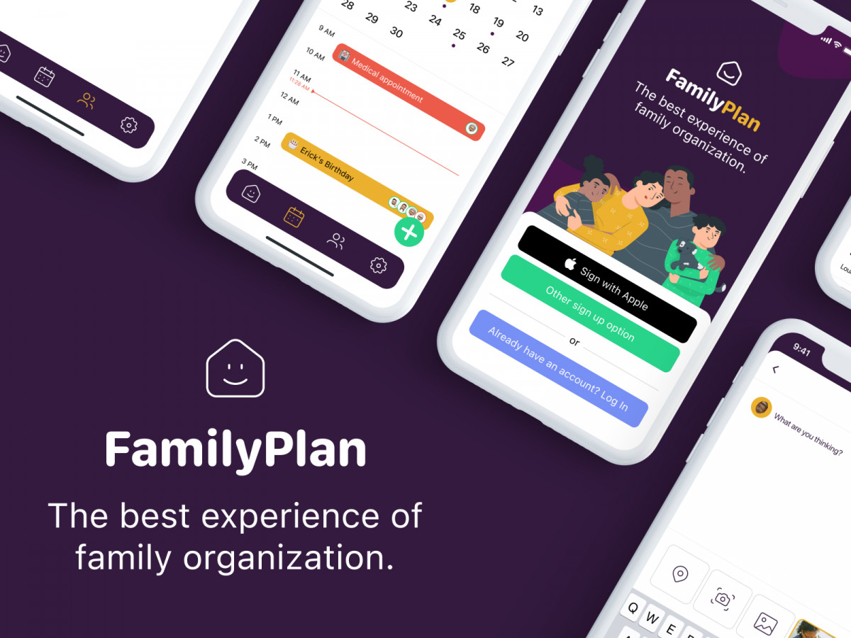 Family Plan App UI Kit