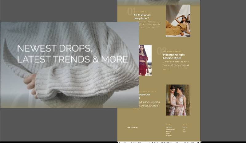 Fashion - Landing Page