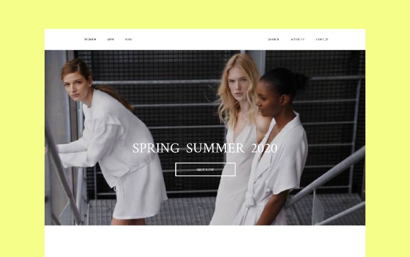 Fashion Store - Figma Free Website Template