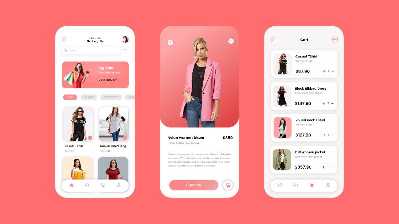 Fashion Store Figma Mobile Template