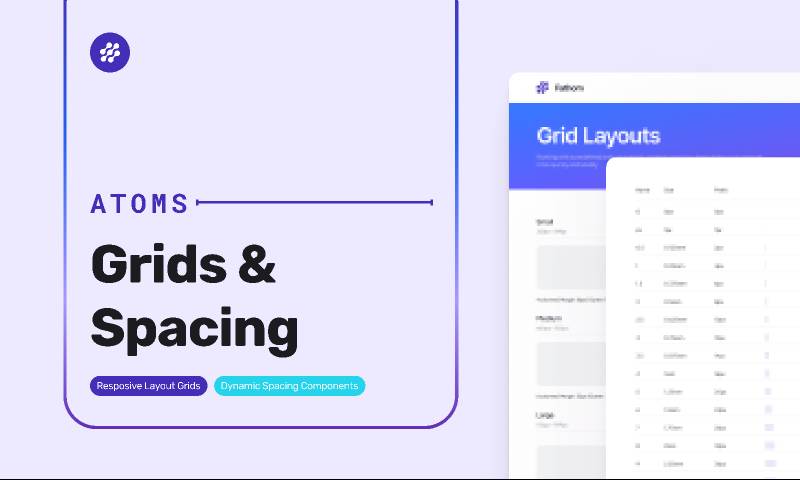 Spacing, grids, and layouts