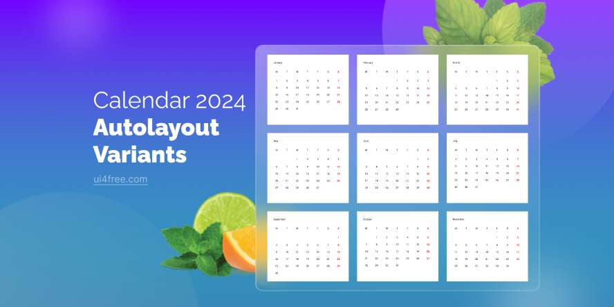 Calendar 2024 Template (Editable)