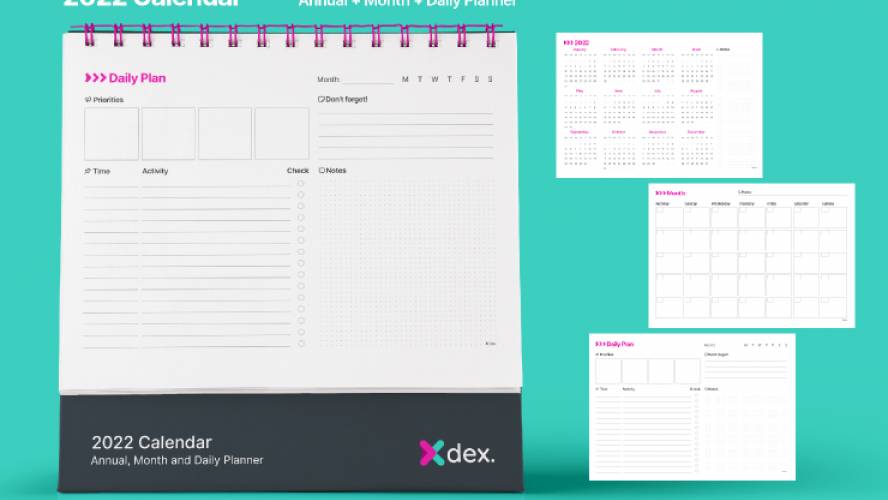 Figma 2022 Calendar Month And Daily Planner Template