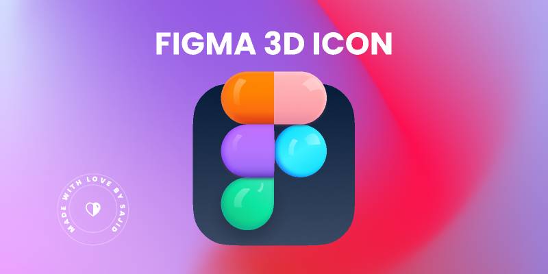 Figma 3D Icon Fully Customizable Free Download