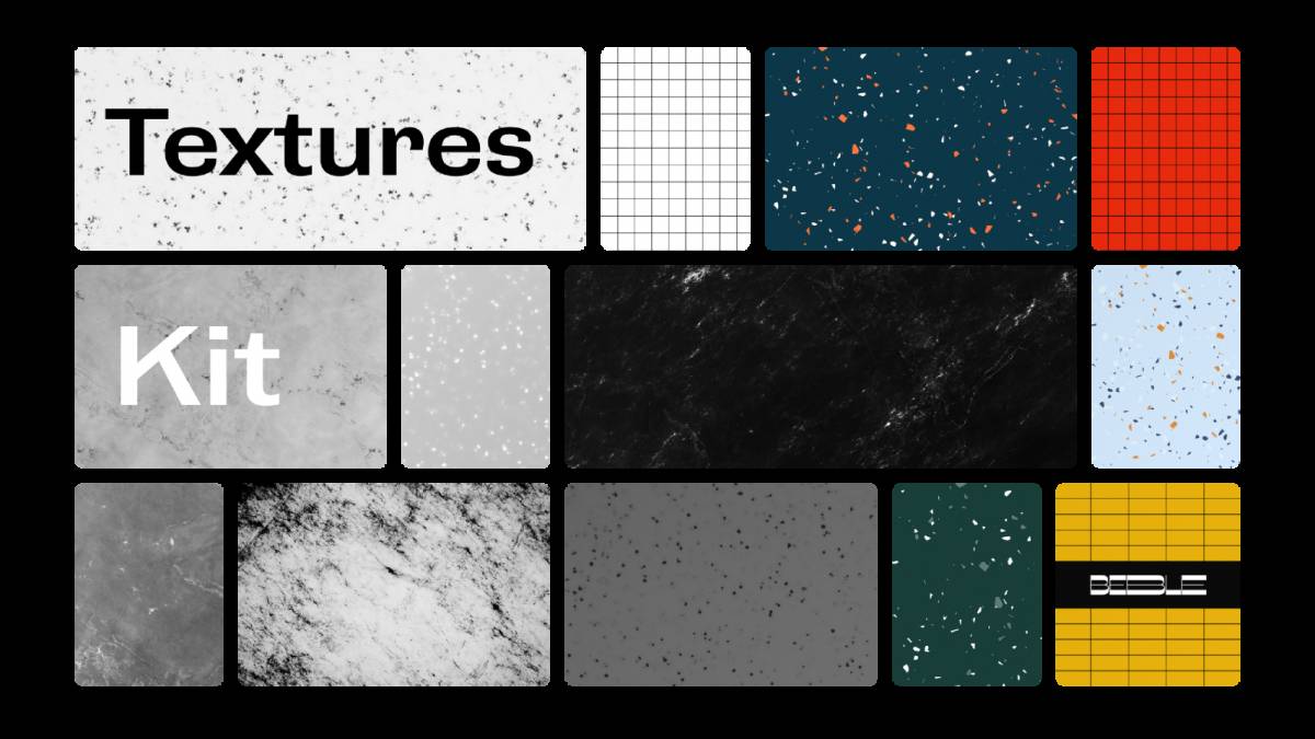 Figma 40+ Textures Kit Free Template