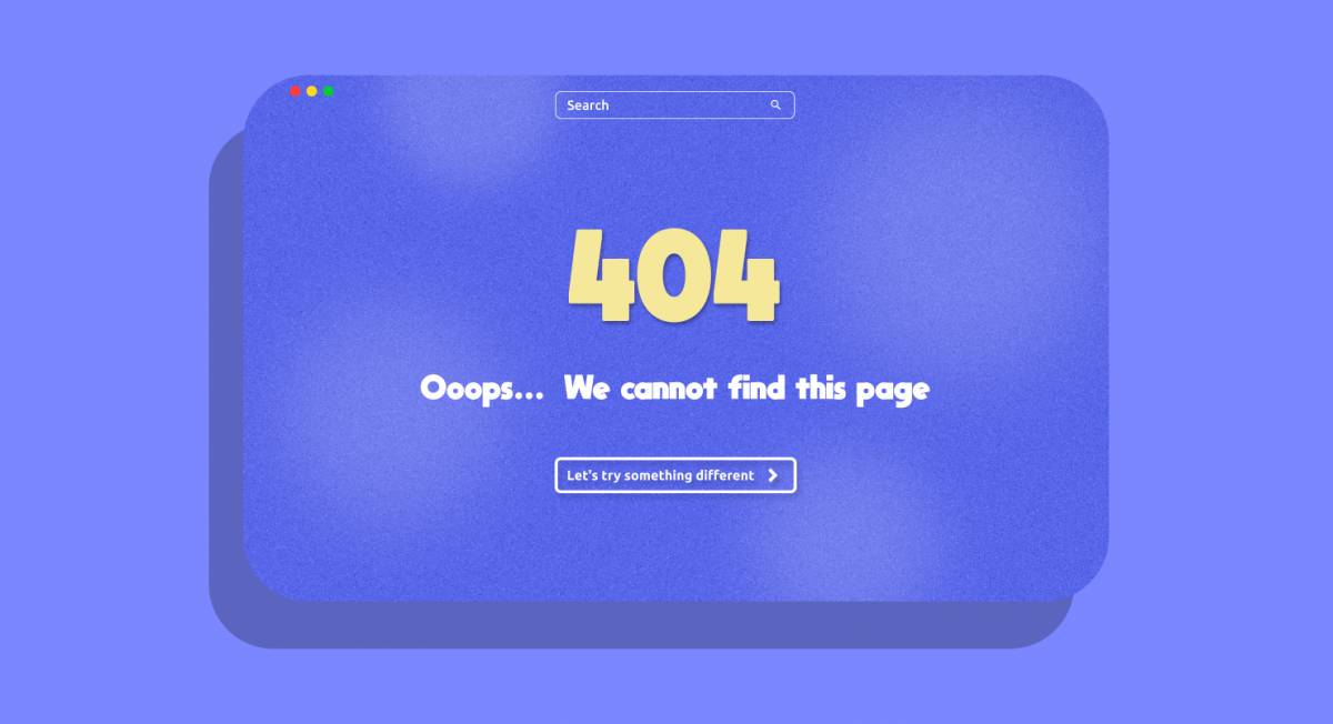 Figma 404 Page