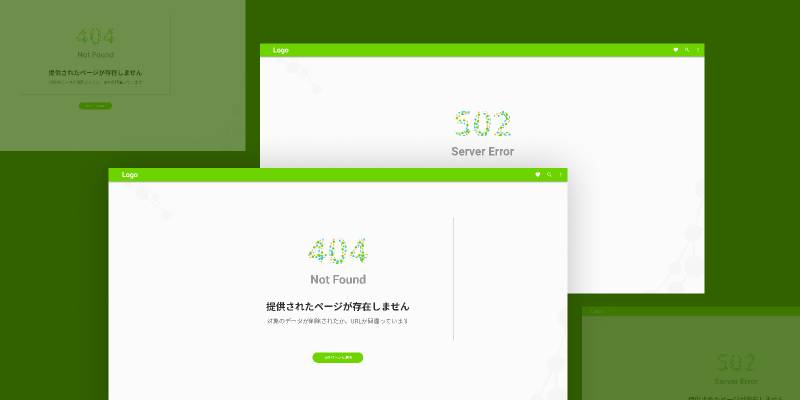 Figma 404 Page And 502 Page Template