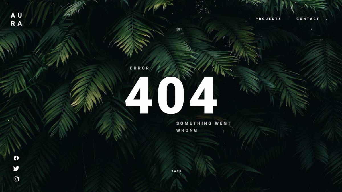Figma 404 Page Template Free Download