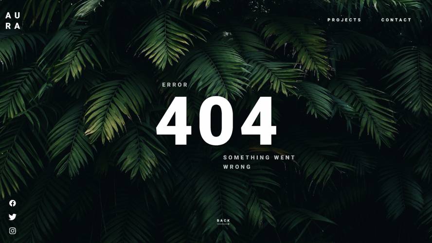 Figma 404 Page Template Free Download