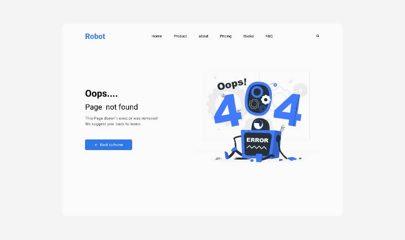 Figma 404 Page Ui Kit Template