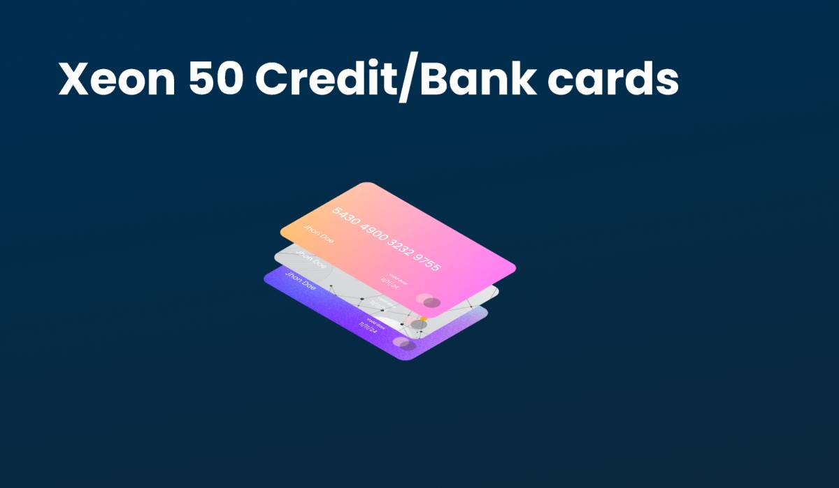 Figma 50 Xeon Bank Credit cards