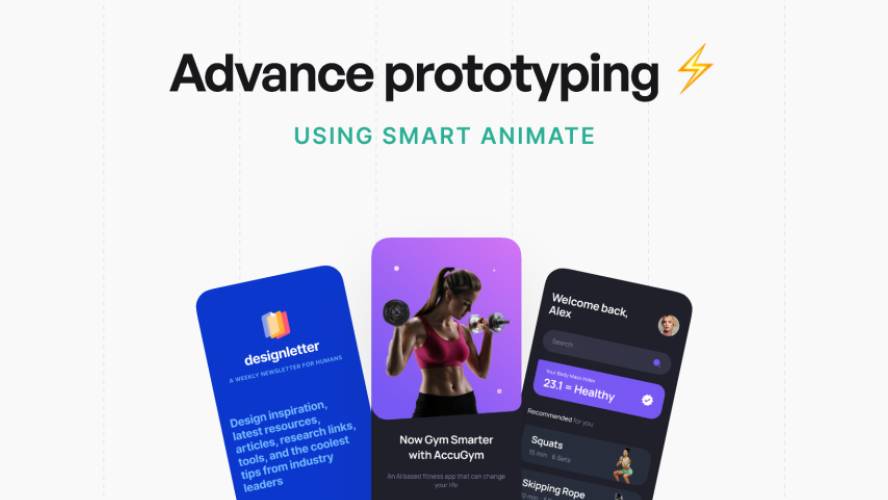 Figma Advance Prototyping Smart Animate