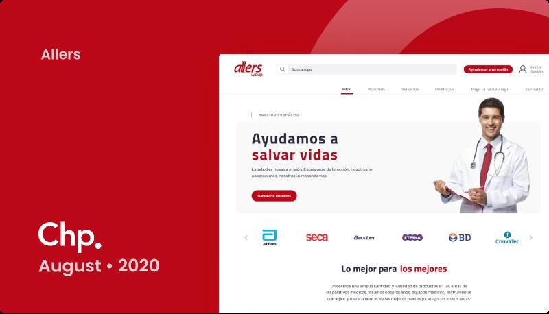 Figma Allers Website Redesign