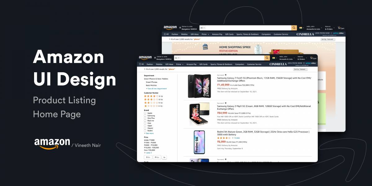 Figma Amazon Ui Template Free Download