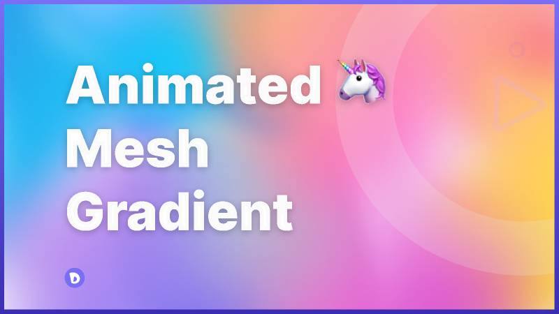 Figma Animated mesh gradient