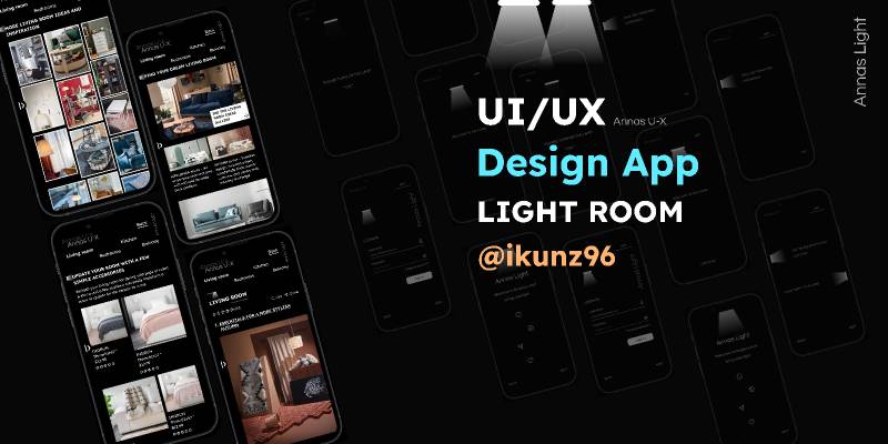 Figma Annas Light Room App Design