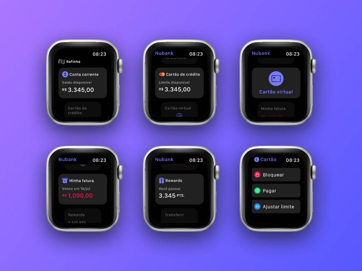 Figma Apple Watch Concept App