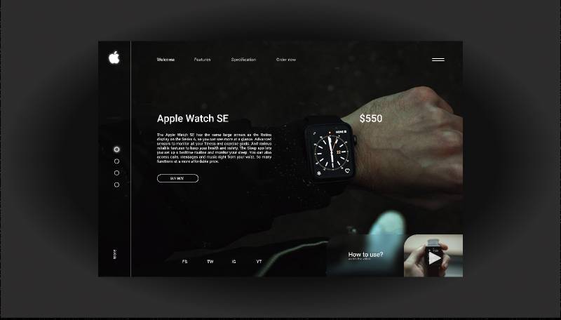 Figma Apple Watch UI