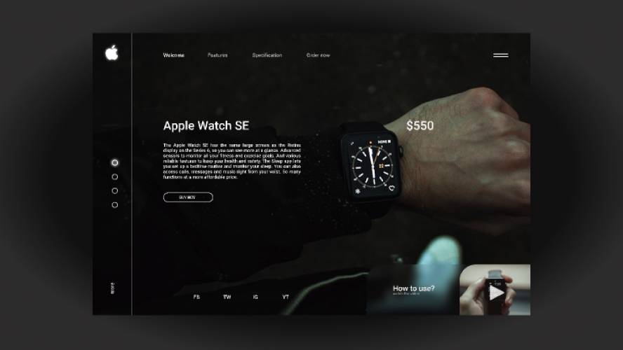 Figma Apple Watch UI