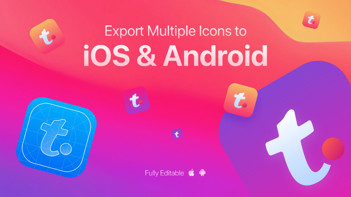 Figma Application Icons (iOS & Android) Free Download