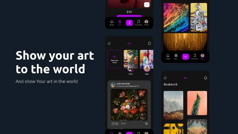 Figma Art Gallery App