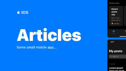 Figma Articles IOS App