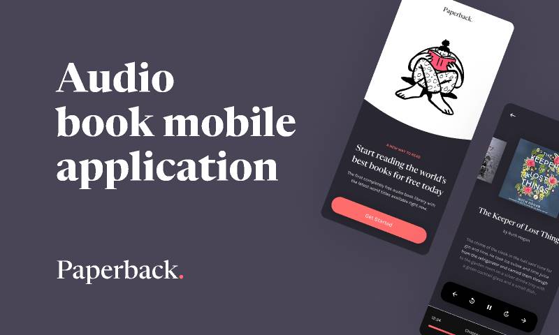 Figma Audio Book Mobile App
