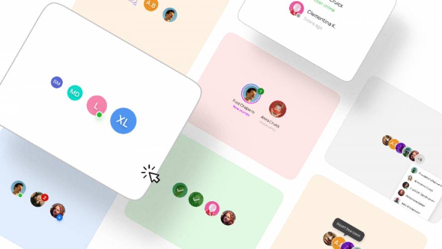 Figma Avatar UI design guidelines Free Download