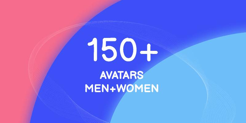 Figma Avatars Men & Women Template