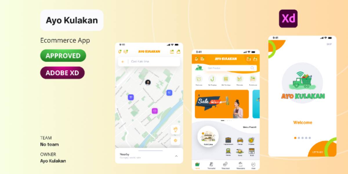 Figma Ayo Kulakan E-commerce Mobile App