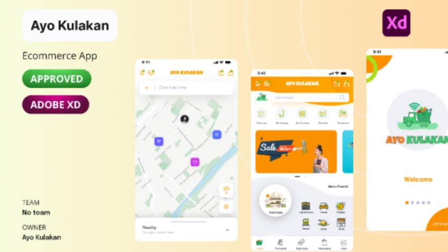 Figma Ayo Kulakan E-commerce Mobile App