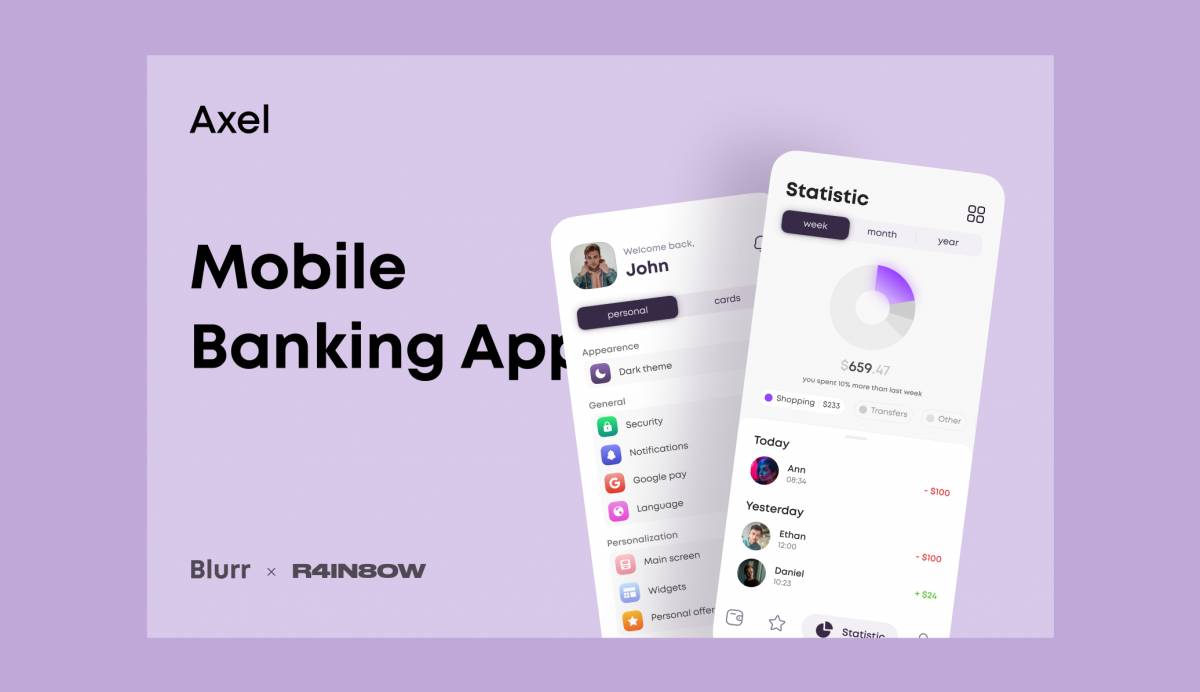 Figma Banking App Free Download