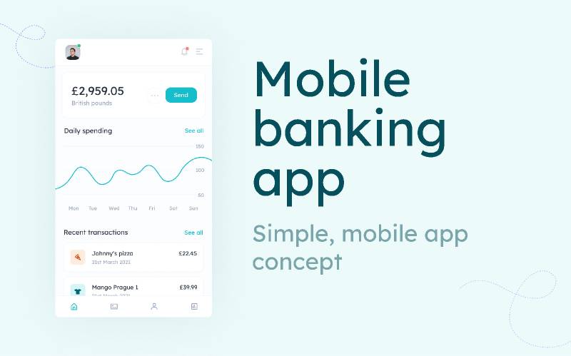 Figma Banking App Mockup