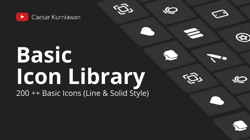 Figma Basic Icon Library