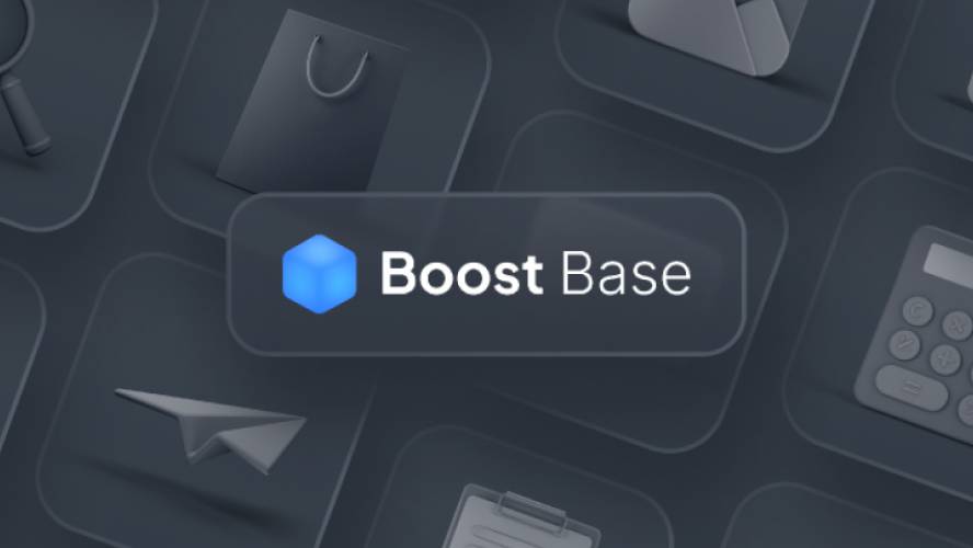 Figma Boost Base 3D Icons Set Preview