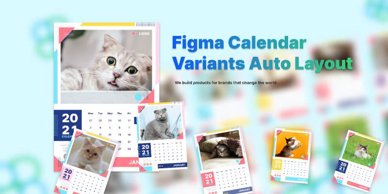 Figma Calendar  Variants Auto Layout