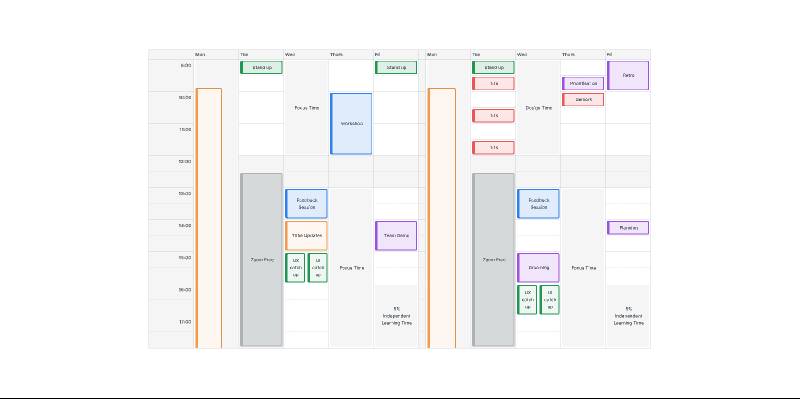 Figma Calender Planner Template