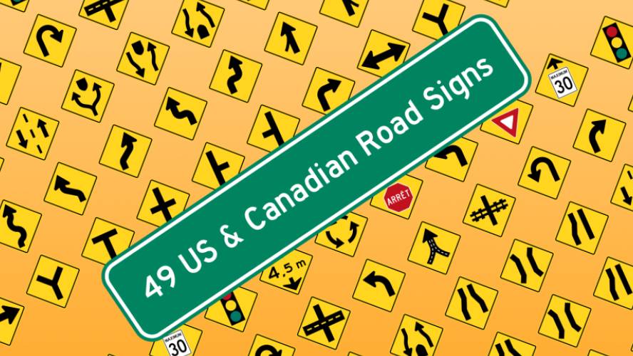Figma Canadian road signs