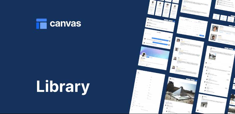 Figma Canvas Library Uikit