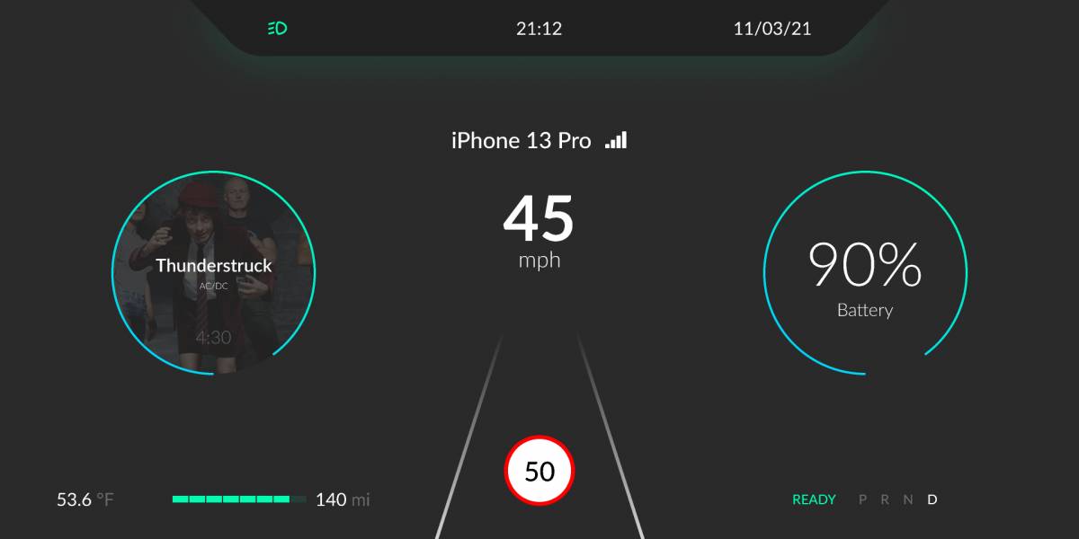 Figma Car Interface