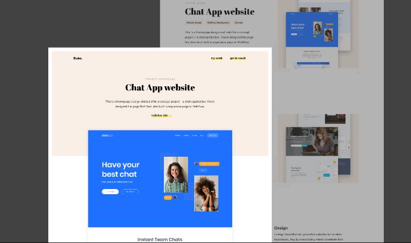 Figma Chat applicatio V2