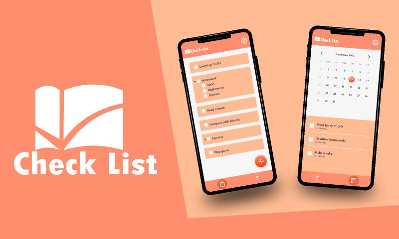 Figma Check List Mobile Mockup and Prototype