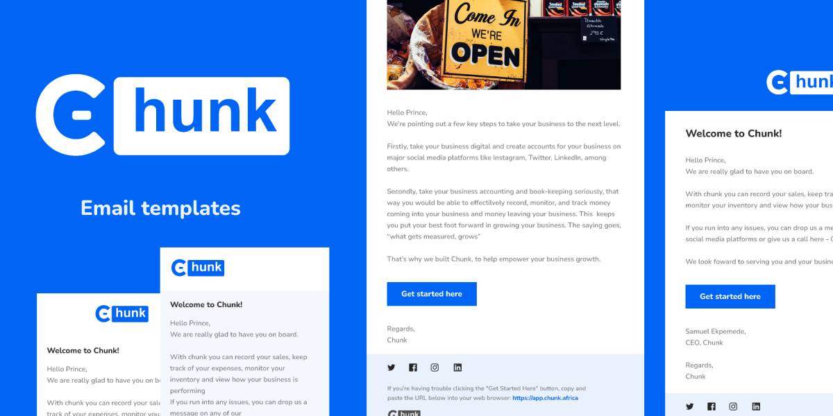 Figma Chunk email template