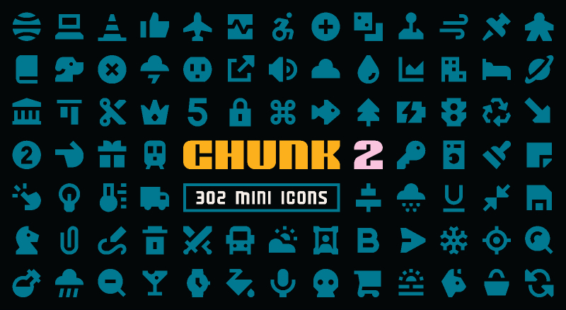 Figma Chunk Icons Free 300+ Icons