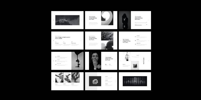 Figma CICLO - Minimal Presentation